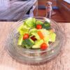 Designer Swirl Plastic Dessert Plates (Set of 4) Crystal Clear Bpa Free Dishwasher Safe 9" - Clear - Image 5