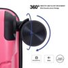 Hardshell Suitcase Spinner Wheels Pp Luggage Sets Lightweight Durable Suitcase With Tsa Lock, 3 Piece Set (20/24/28) - Rose - Image 5