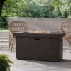 Custer - Rectangular Fire Pit 50, 000 Btu Magnesium Oxide - Brown - Image 2