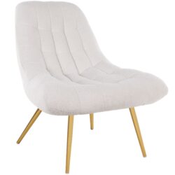 Aubrey - French Lounge Chair - Beige