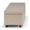 Hamilton - Storage Ottoman - Natural - Image 4