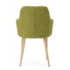 Classic Twist Dining Chair Set With Contoured Support - Green - Image 14