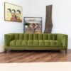 Melissa - Mid Century Modern Sofa - Green - Image 10