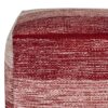 Naya - Cube Pouf - Maroon Melange - Image 3