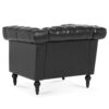 1 Seater Sofa - Black - Image 11