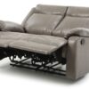 Contemporary Padded Love Seat - Gray - Image 4