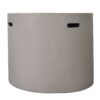 Magnesium Oxide Round Fire Pit With 40, 000 Btu For Patio Use - Light Gray - Image 10