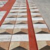 Waterjet Marble 4 Color Marble For Floor And Wall Polished Marble Tile Stone 1 Box Each Pattern 2 Pieces - White / Multi - Image 7
