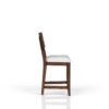 Casual Counter Stool Contrasting Upholstered Seat (Set of 2) - Brown - Image 5
