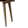Velvet Tray Style Footstool - Black - Image 7