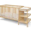 Palmer - 3 In 1 Convertible Crib, Changer Combo - Natural - Image 2