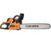 62Cc Gas Powered Chainsaw 2 Cycle Handheld Cordless Chain Saw Aluminium 18" And 20" Guide Bar - Orange - Image 5