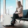 Set 3 Pieces 20" / 24" / 28" Abs Spinner Wheel Luggage, Matching Color, With Combination Lock - White - Image 2