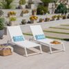 Myers - Chaise Lounge Ultimate Comfort - White - Image 2