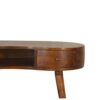 Rounded Writing Desk - Chestnut - Image 9