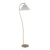 Cassis - Glam / Art Deco Floor Lamp Pleated - Gold / White - Image 3