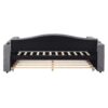 Twin Size Upholstered Daybed With Storage Armrests, Trundle And Latest Integrated Bluetooth Audio System - Gray - Image 5