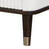 Carena - Night Stand With USB - White / Walnut - Image 7