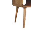 Mini Curve Lower Nightstand - Oak - Image 9