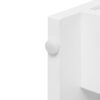 Wardrobe With 3 Drawers High Wardrobe Armoire With Rattan For Living Room Organizer - White - Image 23
