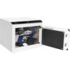 Diamond 0.92 Cu. Ft Touchscreen Biometric Keypad Security Safe - White - Image 7