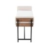 Kari - Farmhouse Bench - Black / Brown / Cream - Image 2
