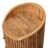 Soba - Bedside Table, 4 Drawer - Oak - Image 7