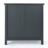 Firwood Mirror Finished Double Door Cabinet - Charcoal Gray - Image 12