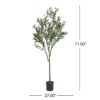 Artificial Olive Tree - Green - Image 4