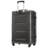 2 Piece Luggage Set With Bags Expanable Spinner Wheels ABS Lightweight Suitcase With Tsa Lock 20" / 24" - Dark Gray - Image 19