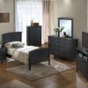 Twin Bed - Black - Image 4