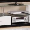 Ivana - TV Stand - White / Black - Image 4