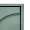Accent Cabinet Lacquered Wooden Cabinet With 4 Glass Doors Sideboard Buffet Server Cabinet Storage Cabinet, For Living Room, Entryway, Hallway, Office, Kitchen And Dining Room - Mint Green - Image 7