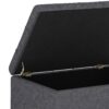 Harrison - Small Coffee Table Storage Ottoman - Slate Gray - Image 3