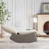 Modern Rocking Chair Recliner, Comfy Rocker Nursery Chair With Footrest, Accent Reading Chair, Upholstered Lounge Chair For Relaxing, Resting, Soft Padded Rocker For Indoor Living Room Bedroom - Gray - Image 21