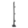 Full Length Standing Mirror, 360° Swivel Floor Mirror For Bedroom - Black - Image 4