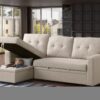 Elegant Storage Sofa - Beige - Image 3