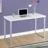 Computer Desk For Home Office, Laptop, Modern Convenient Design - White - Image 3