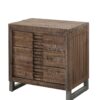 Andria - Reclaimed Nightstand - Oak - Image 2