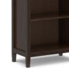 Warm Shaker - 5 Shelf Bookcase - Brown - Image 3