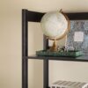 Transitional Narrow Bookshelf With Drawer On Bottom - Black - Image 8