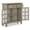 Acadian - Entryway Storage Cabinet - Distressed Gray - Image 3