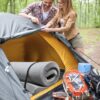 Memory Foam Camping Mattress Foldable, Portable Comfort With Water Resistant Cover - Gray - Image 6
