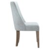 Farmhouse Upholstered Dining Chair (Set of 2) - Light Blue - Image 4