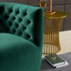 Delaney - Swivel Stylish Chair - Green - Image 15