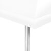 Accent Table, C - Shaped, Glossy Contemporary And Modern - White - Image 6