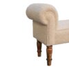 Boucle Bench - Cream - Image 9