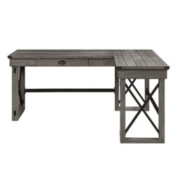 Talmar - Weathered Writing Desk With Lift Top - Gray