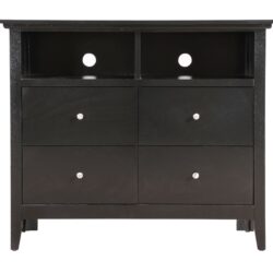 Charming TV Media Chest - Black