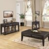Traditional Cocktail Table With Storage - Mahogany - Image 6